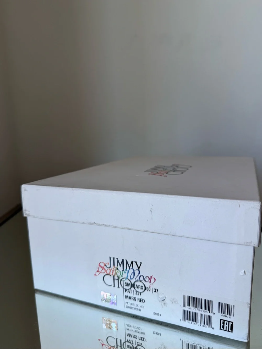 Jimmy Choo Sailor Mars Pump 100 In Mars Red 37